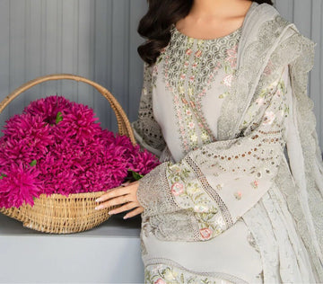 Chikan Kari embroidery.