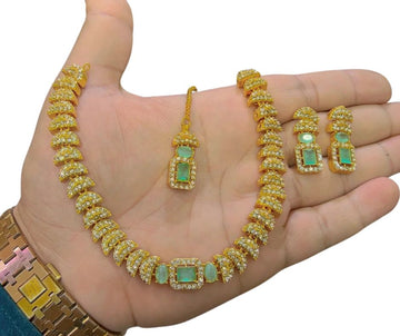 Emerald Royale Necklace Set