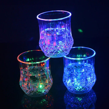 Crystal LED Light up Water Glass