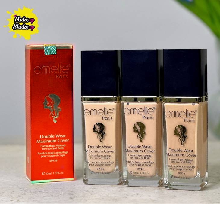 Emelie Foundation Full Coverage Skin Foundation