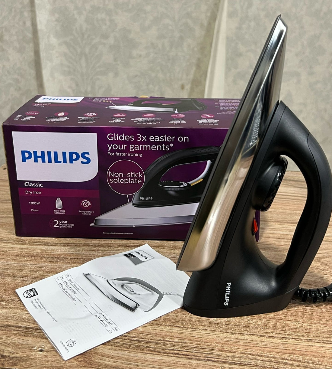 Philips DryIron Non-Stick Soleplate