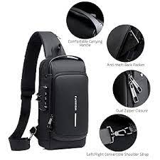 Anti Theft Cross Body Bag