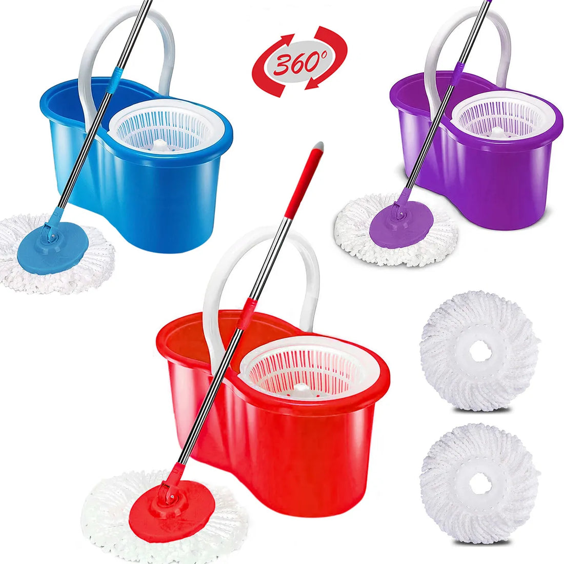 Magic Spin Mop Set -